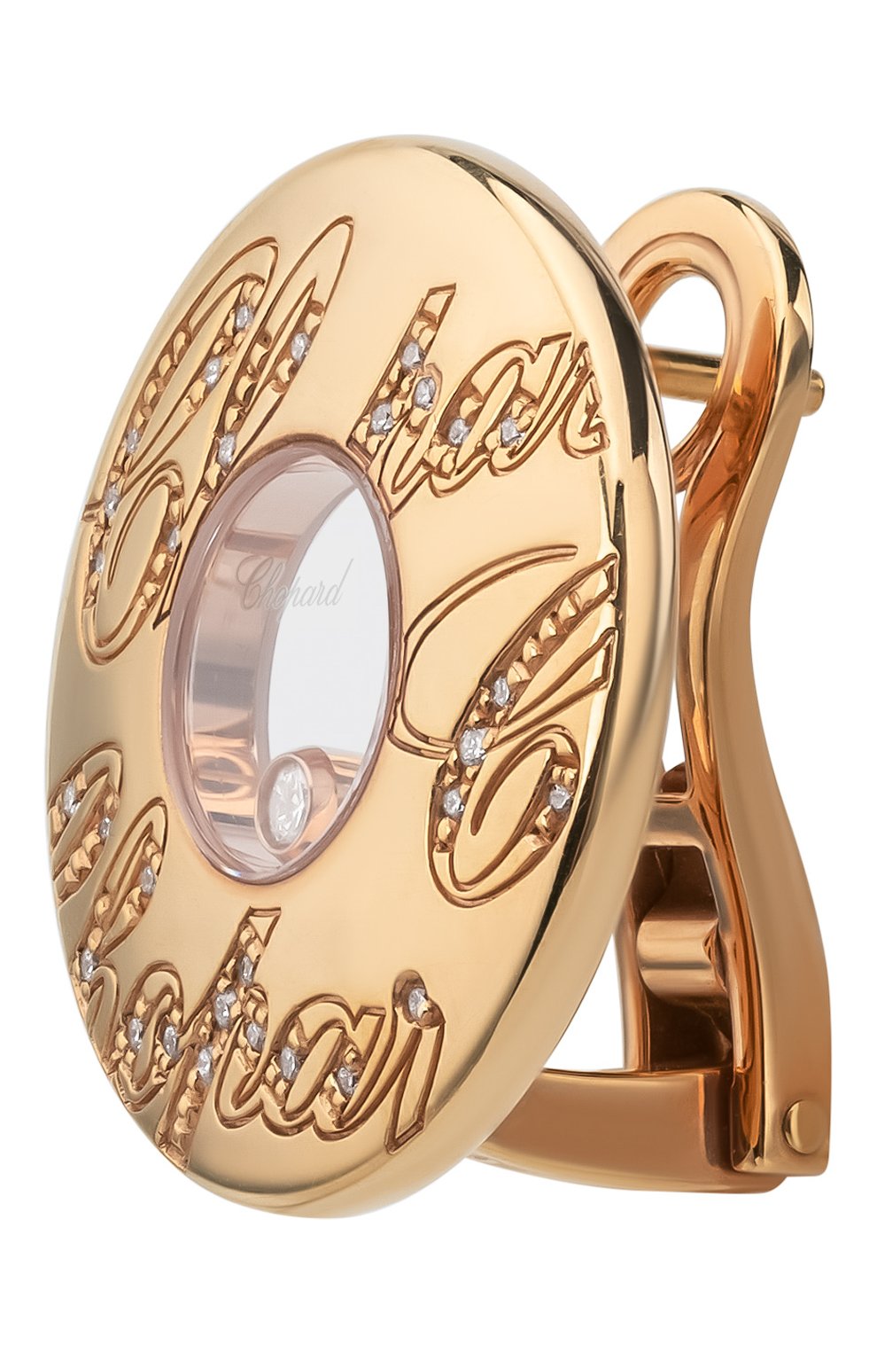Женские серьги CHOPARD розового золота цвета по цене 718900 руб., арт. 847601-5001 | Фото 2 Женские серьги CHOPARD розового золота цвета, арт. 847601-5001 | Фото 2