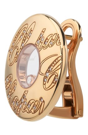 Женские серьги CHOPARD розового золота цвета по цене 718900 руб., арт. 847601-5001 | Фото 2 Женские серьги CHOPARD розового золота цвета, арт. 847601-5001 | Фото 2