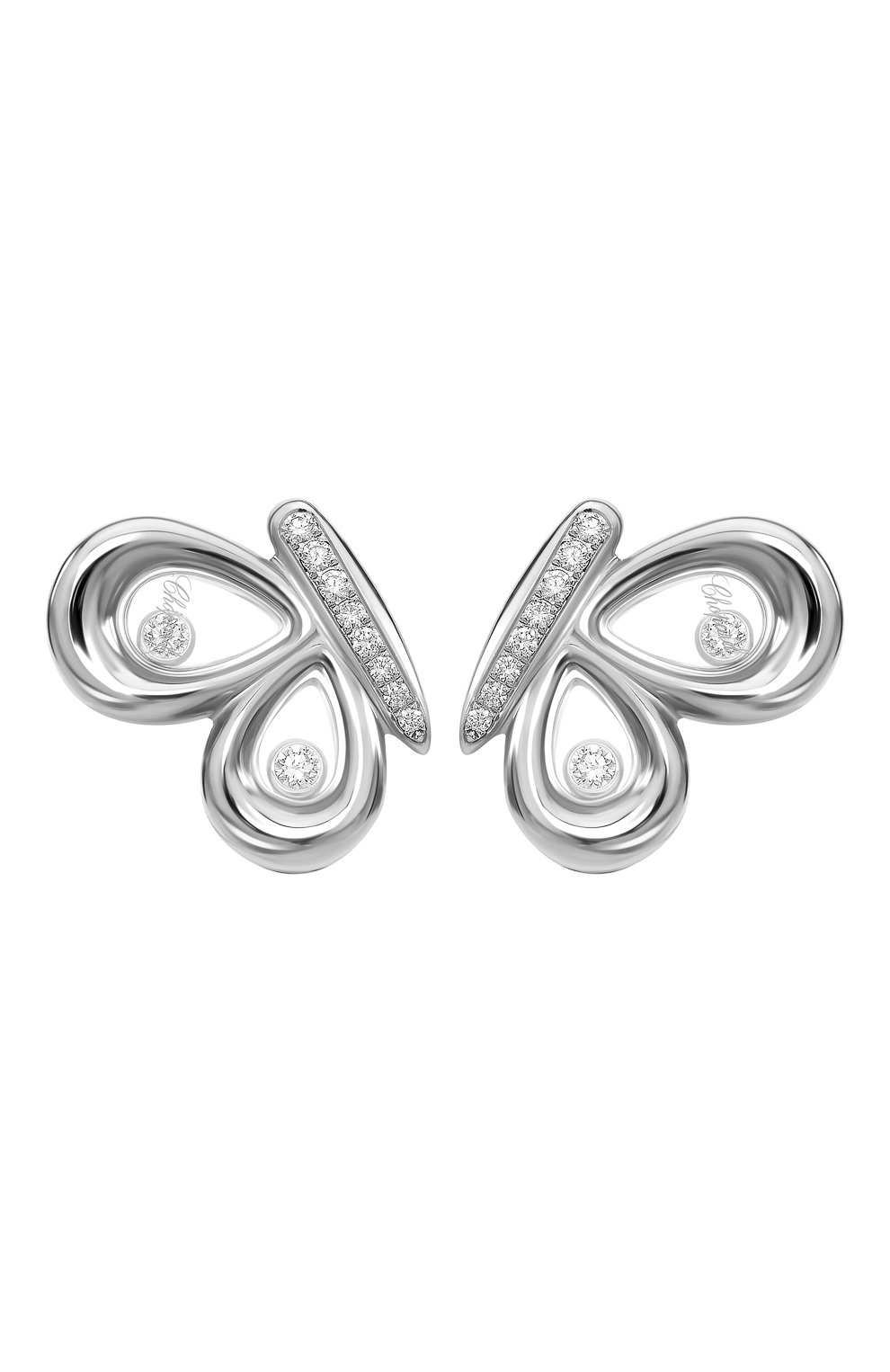 Женские серьги CHOPARD белого золота цвета, арт. 849511-1201 | Фото 1