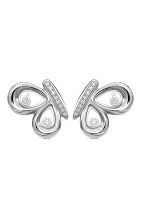 Женские серьги CHOPARD белого золота цвета по цене 497700 руб., арт. 849511-1201 | Фото 1 Женские серьги CHOPARD белого золота цвета, арт. 849511-1201 | Фото 1