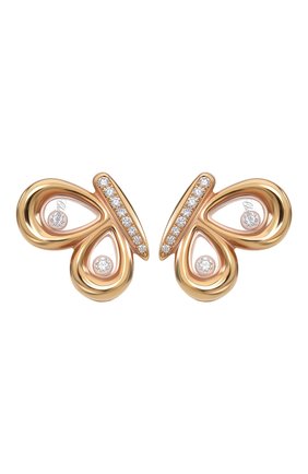 Женские серьги CHOPARD розового золота цвета по цене 513500 руб., арт. 849511-5201 | Фото 1 Женские серьги CHOPARD розового золота цвета, арт. 849511-5201 | Фото 1