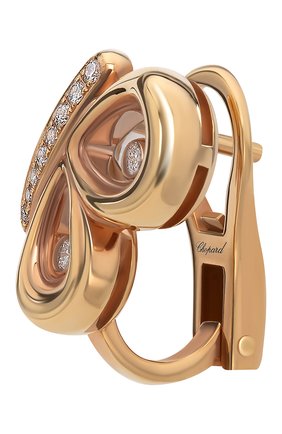 Женские серьги CHOPARD розового золота цвета по цене 513500 руб., арт. 849511-5201 | Фото 2 Женские серьги CHOPARD розового золота цвета, арт. 849511-5201 | Фото 2