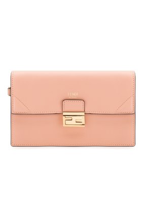 Женская сумка kan mini FENDI розового цвета по цене 99500 руб., арт. 8M0435 A5DY | Фото 1 Женская сумка kan mini FENDI розового цвета, арт. 8M0435 A5DY | Фото 1