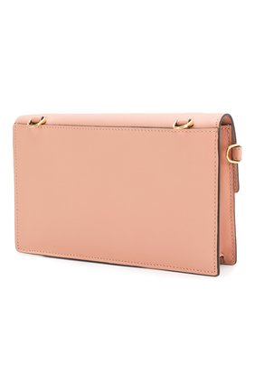 Женская сумка kan mini FENDI розового цвета по цене 99500 руб., арт. 8M0435 A5DY | Фото 3 Женская сумка kan mini FENDI розового цвета, арт. 8M0435 A5DY | Фото 3