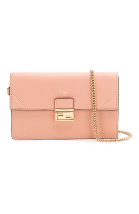 Женская сумка kan mini FENDI розового цвета по цене 99500 руб., арт. 8M0435 A5DY | Фото 5 Женская сумка kan mini FENDI розового цвета, арт. 8M0435 A5DY | Фото 5