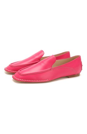 Женские кожаные лоферы TOD’S фуксия цвета по цене 39950 руб., арт. XXW77C0CZ9000N | Фото 1 Женские кожаные лоферы TOD’S фуксия цвета, арт. XXW77C0CZ9000N | Фото 1