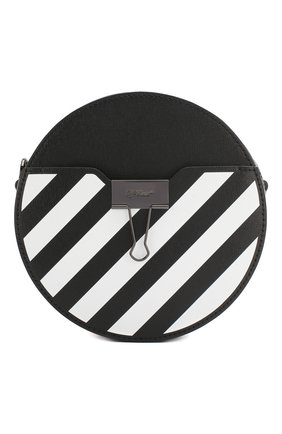 Женская сумка diag OFF-WHITE черного цвета по цене 49600 руб., арт. 0WNA110S20LEA0011001 | Фото 1 Женская сумка diag OFF-WHITE черного цвета, арт. 0WNA110S20LEA0011001 | Фото 1