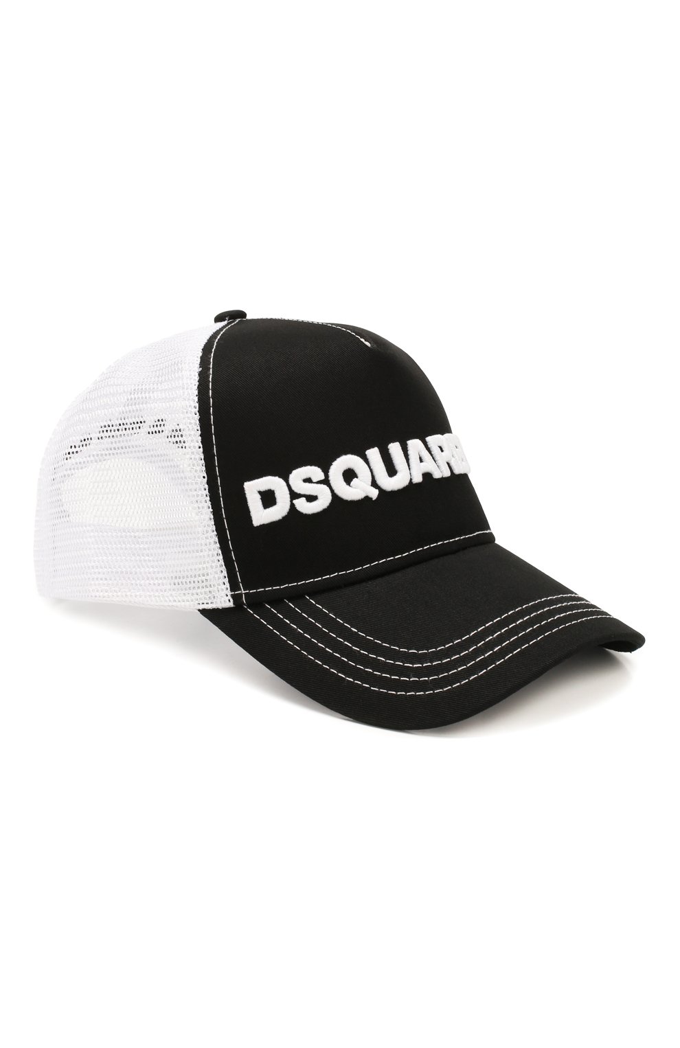 Женская бейсболка DSQUARED2 черного цвета, арт. BCM0028 13550001 | Фото 1