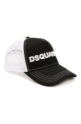 Женская бейсболка DSQUARED2 черного цвета по цене 8630 руб., арт. BCM0028 13550001 | Фото 1 Женская бейсболка DSQUARED2 черного цвета, арт. BCM0028 13550001 | Фото 1
