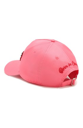 Женская хлопковая бейсболка DSQUARED2 фуксия цвета по цене 8995 руб., арт. BCM0313 05C00001 | Фото 2 Женская хлопковая бейсболка DSQUARED2 фуксия цвета, арт. BCM0313 05C00001 | Фото 2