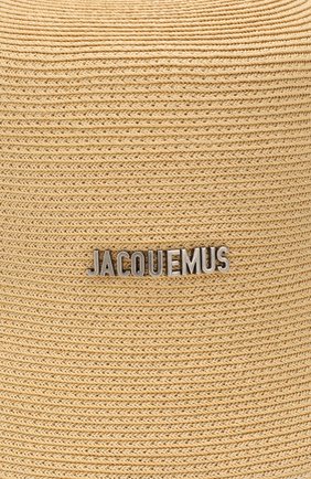 Женская панама JACQUEMUS бежевого цвета по цене 13900 руб., арт. 201AC27/70120 | Фото 3 Женская панама JACQUEMUS бежевого цвета, арт. 201AC27/70120 | Фото 3