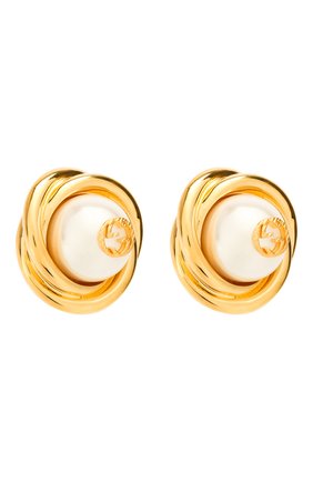 Женские клипсы GUCCI золотого цвета по цене 48900 руб., арт. 605727/JCF27 | Фото 3 Женские клипсы GUCCI золотого цвета, арт. 605727/JCF27 | Фото 3