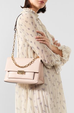 Женская сумка cece large MICHAEL MICHAEL KORS светло-розового цвета по цене 41450 руб., арт. 30S9G0EL3L | Фото 2 Женская сумка cece large MICHAEL MICHAEL KORS светло-розового цвета, арт. 30S9G0EL3L | Фото 2