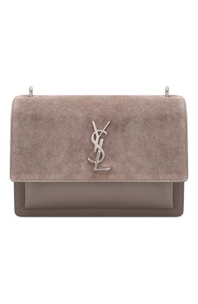 Женская сумка sunset medium SAINT LAURENT бежевого цвета по цене 151500 руб., арт. 442906/0DJ2E | Фото 1 Женская сумка sunset medium SAINT LAURENT бежевого цвета, арт. 442906/0DJ2E | Фото 1