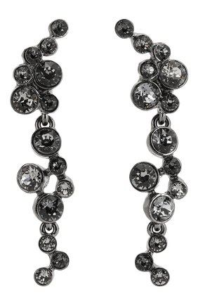 Женские серьги OSCAR DE LA RENTA серого цвета по цене 34900 руб., арт. S20J114BLD | Фото 1 Женские серьги OSCAR DE LA RENTA серого цвета, арт. S20J114BLD | Фото 1