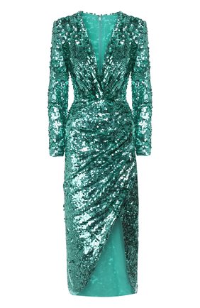 Женское платье с пайетками ZUHAIR MURAD зеленого цвета по цене 378000 руб., арт. DRR20044/EMSE005 | Фото 1 Женское платье с пайетками ZUHAIR MURAD зеленого цвета, арт. DRR20044/EMSE005 | Фото 1