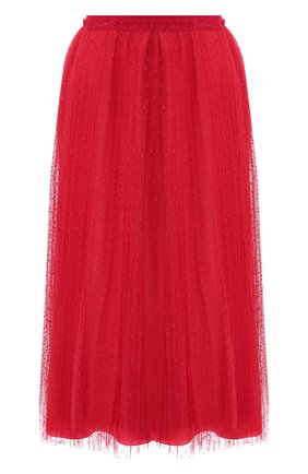 Женская юбка-миди REDVALENTINO красного цвета по цене 67550 руб., арт. TR0RAC20/428 | Фото 1 Женская юбка-миди REDVALENTINO красного цвета, арт. TR0RAC20/428 | Фото 1 (Материал подклада: Синтетический материал; Материал внешний: Синтетический материал; Длина Ж (юбки, платья, шорты): Миди; Женское Кросс-КТ: Юбка-одежда)