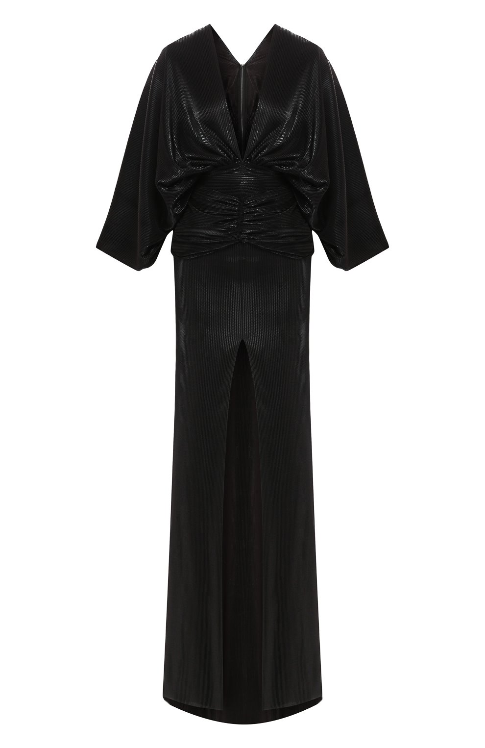 Женское черное платье-макси KALMANOVICH купить в интернет-магазине ЦУМ ...
