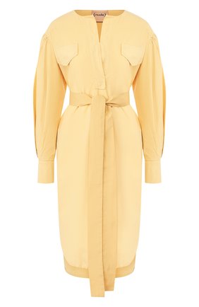 Женское хлопковове платье NUDE желтого цвета по цене 25900 руб., арт. 1103754/DRESS | Фото 1 Женское хлопковове платье NUDE желтого цвета, арт. 1103754/DRESS | Фото 1