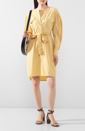 Женское хлопковове платье NUDE желтого цвета по цене 25900 руб., арт. 1103754/DRESS | Фото 2 Женское хлопковове платье NUDE желтого цвета, арт. 1103754/DRESS | Фото 2