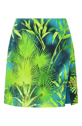 Женская юбка из вискозы VERSACE зеленого цвета по цене 48500 руб., арт. A83920/A234694 | Фото 1 Женская юбка из вискозы VERSACE зеленого цвета, арт. A83920/A234694 | Фото 1