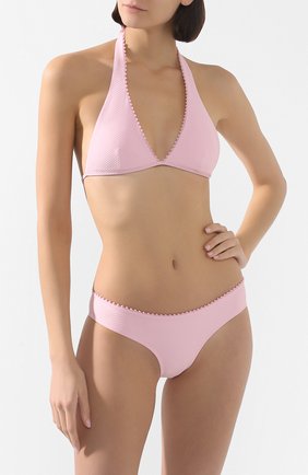 Женский треугольный бра HEIDI KLEIN светло-розового цвета по цене 9305 руб., арт. 20SSAI0206 | Фото 2 Женский треугольный бра HEIDI KLEIN светло-розового цвета, арт. 20SSAI0206 | Фото 2