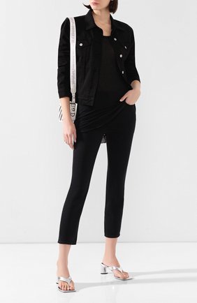 Женская майка ANN DEMEULEMEESTER черного цвета по цене 22550 руб., арт. 2001-2400-P-230-099 | Фото 2 Женская майка ANN DEMEULEMEESTER черного цвета, арт. 2001-2400-P-230-099 | Фото 2