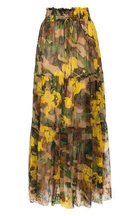 Женская юбка-макси ERMANNO ERMANNO SCERVINO желтого цвета по цене 54700 руб., арт. 46T GN29 STC | Фото 1 Женская юбка-макси ERMANNO ERMANNO SCERVINO желтого цвета, арт. 46T GN29 STC | Фото 1