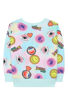 Детский хлопковый свитшот KENZO разноцветного цвета по цене 12500 руб., арт. KQ15008 | Фото 2 Детский хлопковый свитшот KENZO разноцветного цвета, арт. KQ15008 | Фото 2
