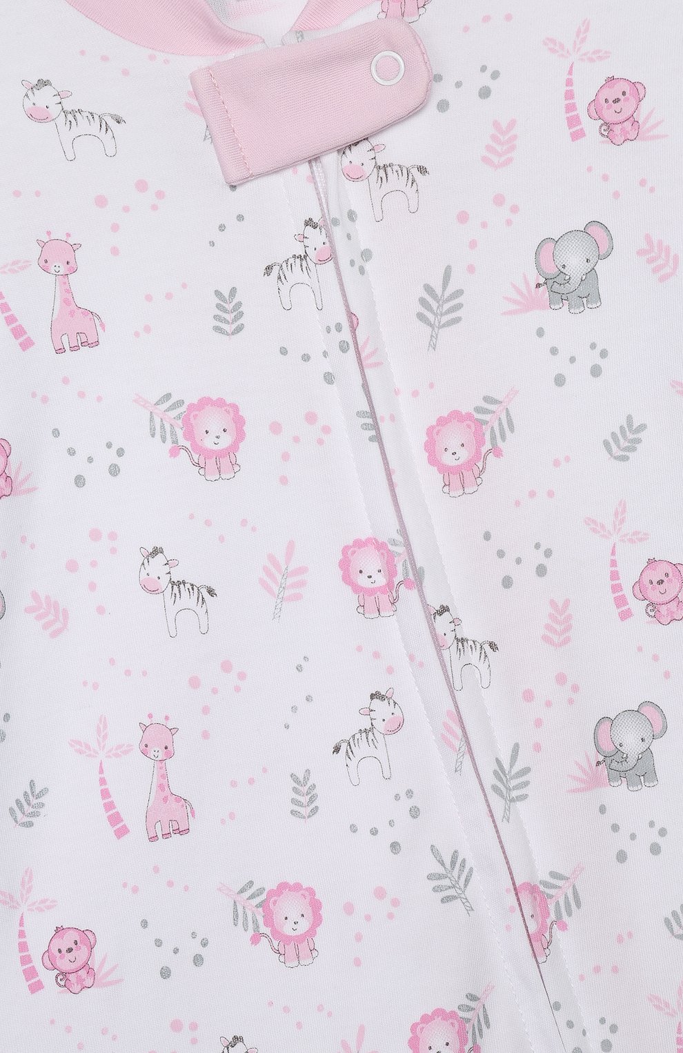 Детский хлопковый комбинезон MAGNOLIA BABY розового цвета по цене 3490 руб., арт. 649-428P-PK | Фото 3 Детский хлопковый комбинезон MAGNOLIA BABY розового цвета, арт. 649-428P-PK | Фото 3