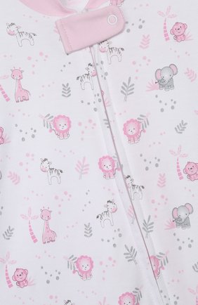 Детский хлопковый комбинезон MAGNOLIA BABY розового цвета по цене 3490 руб., арт. 649-428P-PK | Фото 3 Детский хлопковый комбинезон MAGNOLIA BABY розового цвета, арт. 649-428P-PK | Фото 3