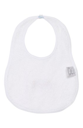 Детский нагрудник MAGNOLIA BABY голубого цвета по цене 0 руб., арт. 896-51-LB | Фото 2 Детский нагрудник MAGNOLIA BABY голубого цвета, арт. 896-51-LB | Фото 2 (Материал: Текстиль, Хлопок)