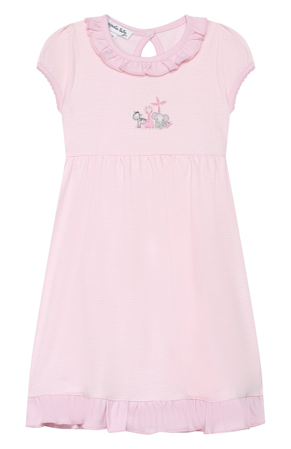 Женская комплект из сорочки и шорт MAGNOLIA BABY розового цвета по цене 3870 руб., арт. 649-646-PK | Фото 2 Женская комплект из сорочки и шорт MAGNOLIA BABY розового цвета, арт. 649-646-PK | Фото 2