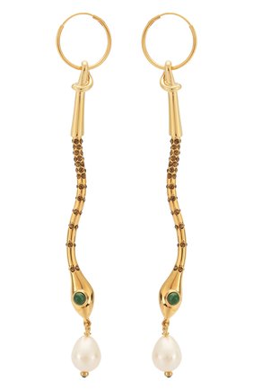 Женские серьги callie CHLOÉ золотого цвета по цене 37800 руб., арт. CHC20SFE39SNB | Фото 1 Женские серьги callie CHLOÉ золотого цвета, арт. CHC20SFE39SNB | Фото 1