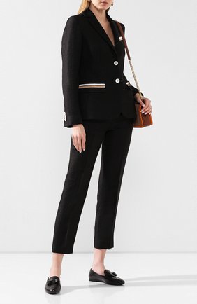 Женские кожаные лоферы SALVATORE FERRAGAMO черного цвета по цене 33550 руб., арт. Z-07246771C | Фото 2 Женские кожаные лоферы SALVATORE FERRAGAMO черного цвета, арт. Z-07246771C | Фото 2