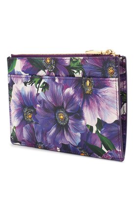 Женский кожаный футляр для кредитных карт DOLCE & GABBANA сиреневого цвета по цене 18050 руб., арт. BI1390/AJ866 | Фото 2 Женский кожаный футляр для кредитных карт DOLCE & GABBANA сиреневого цвета, арт. BI1390/AJ866 | Фото 2