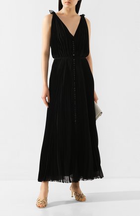 Женские кожаные мюли sal 65 JIMMY CHOO золотого цвета по цене 57900 руб., арт. SAI 65/MLE | Фото 2 Женские кожаные мюли sal 65 JIMMY CHOO золотого цвета, арт. SAI 65/MLE | Фото 2