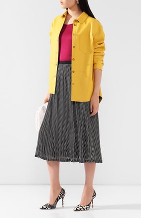 Женская юбка-миди DRIES VAN NOTEN черно-белого цвета по цене 61900 руб., арт. 201-10811-9421 | Фото 2 Женская юбка-миди DRIES VAN NOTEN черно-белого цвета, арт. 201-10811-9421 | Фото 2