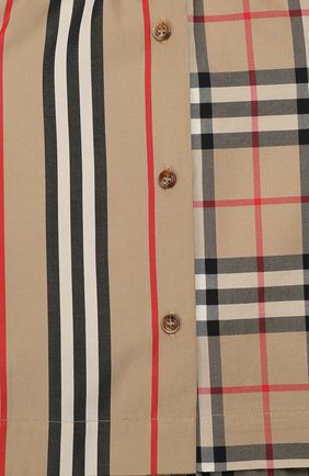Детский хлопковый комбинезон BURBERRY бежевого цвета по цене 16850 руб., арт. 8026351 | Фото 3 Детский хлопковый комбинезон BURBERRY бежевого цвета, арт. 8026351 | Фото 3