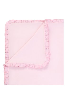 Детского хлопковое одеяло MAGNOLIA BABY розового цвета, арт. 649-62-PK | Фото 1 (Материал: Хлопок, Текстиль)