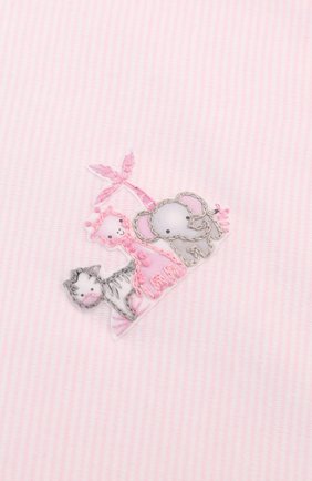 Детского хлопковое одеяло MAGNOLIA BABY розового цвета, арт. 649-62-PK | Фото 2 (Материал: Хлопок, Текстиль)