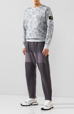Мужской хлопковые брюки STONE ISLAND SHADOW PROJECT серого цвета по цене 34150 руб., арт. 721930407 | Фото 2 Мужской хлопковые брюки STONE ISLAND SHADOW PROJECT серого цвета, арт. 721930407 | Фото 2