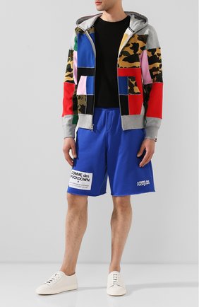 Мужская хлопковая толстовка BAPE разноцветного цвета по цене 27750 руб., арт. 1G30115003 | Фото 2 Мужская хлопковая толстовка BAPE разноцветного цвета, арт. 1G30115003 | Фото 2