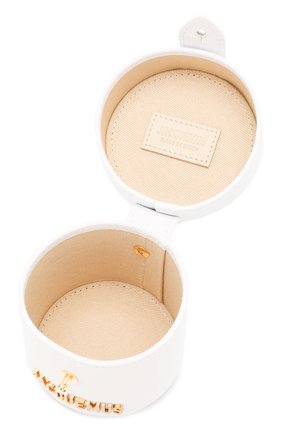 Женская сумка le vanity JACQUEMUS белого цвета по цене 22250 руб., арт. 201AC16/58100 | Фото 4 Женская сумка le vanity JACQUEMUS белого цвета, арт. 201AC16/58100 | Фото 4