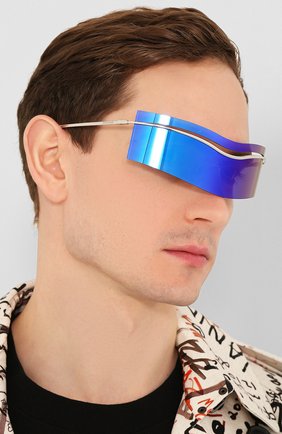 Женские солнцезащитные очки PIERRE CARDIN синего цвета по цене 22650 руб., арт. EV0LUTI0N 7 010 | Фото 3 Женские солнцезащитные очки PIERRE CARDIN синего цвета, арт. EV0LUTI0N 7 010 | Фото 3
