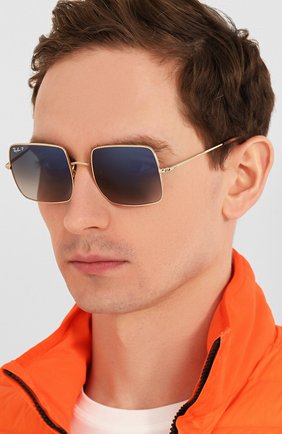 Женские солнцезащитные очки RAY-BAN темно-синего цвета по цене 15100 руб., арт. 1971-914778 | Фото 3 Женские солнцезащитные очки RAY-BAN темно-синего цвета, арт. 1971-914778 | Фото 3