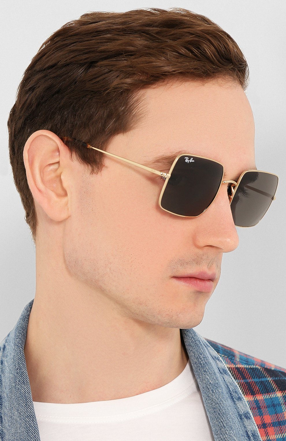 Женские солнцезащитные очки RAY-BAN черного цвета по цене 10700 руб., арт. 1971-9150B1 | Фото 3 Женские солнцезащитные очки RAY-BAN черного цвета, арт. 1971-9150B1 | Фото 3