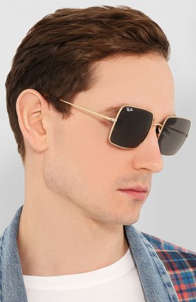 Женские солнцезащитные очки RAY-BAN черного цвета по цене 10700 руб., арт. 1971-9150B1 | Фото 3 Женские солнцезащитные очки RAY-BAN черного цвета, арт. 1971-9150B1 | Фото 3