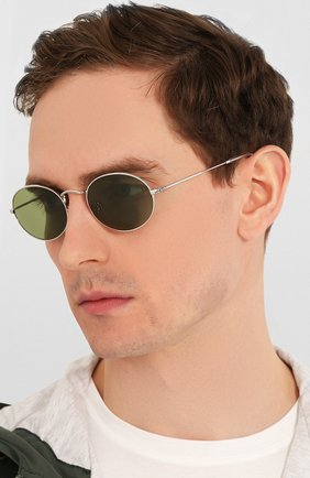 Женские солнцезащитные очки RAY-BAN темно-зеленого цвета по цене 10700 руб., арт. 3547-91984E | Фото 3 Женские солнцезащитные очки RAY-BAN темно-зеленого цвета, арт. 3547-91984E | Фото 3