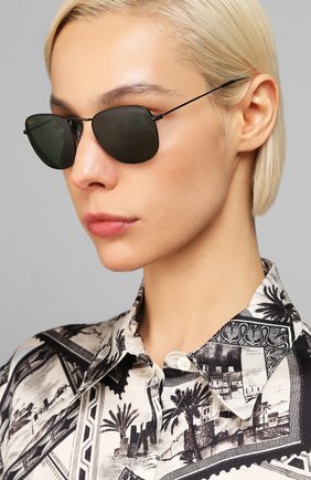 Женские солнцезащитные очки RAY-BAN черного цвета по цене 10700 руб., арт. 3857-919931 | Фото 2 Женские солнцезащитные очки RAY-BAN черного цвета, арт. 3857-919931 | Фото 2